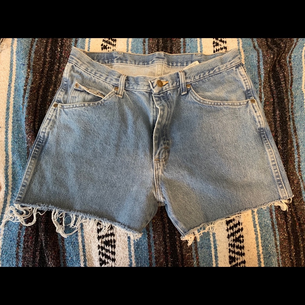 Vintage Wrangler cut off shorts